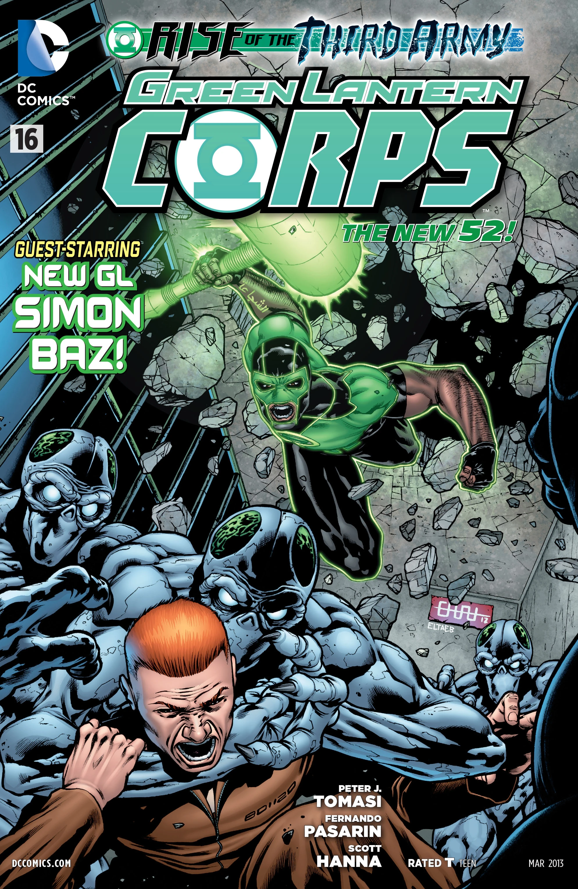 Green Lantern Corps #16 (DC, 2013 — Cover A) cover